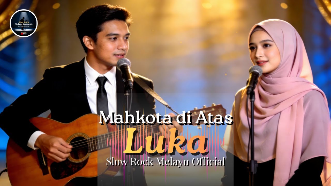 Mahkota Di Atas Luka – Slow Rock Melayu | Lagu Kalah oleh Harta & Kasta (Lirik Video)