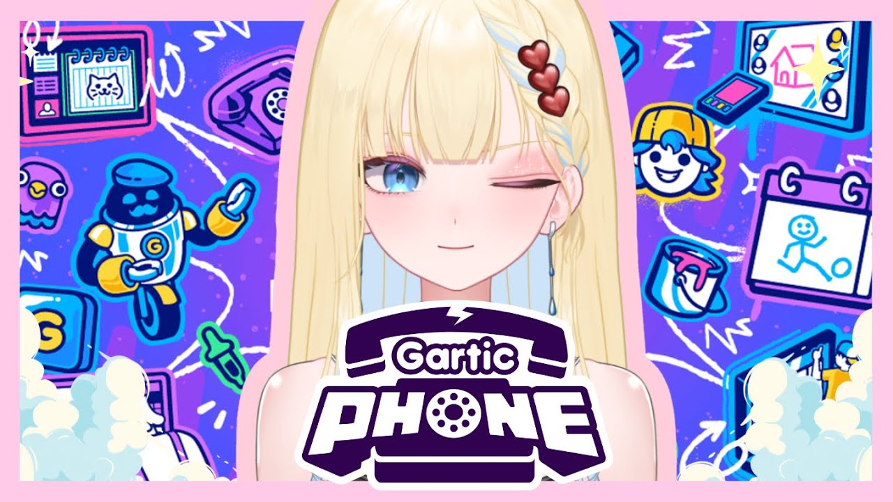 MARI MENGGAMBAR BERSAMA-SAMA｜GARTIC PHONE