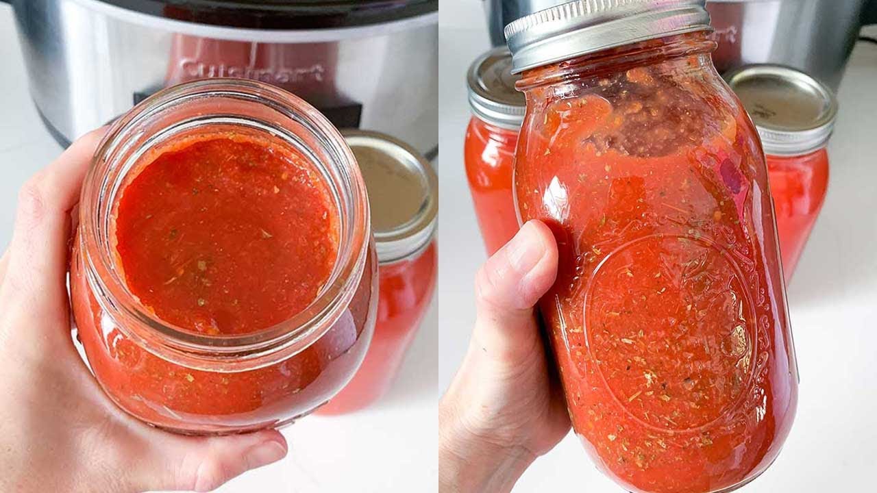 How to Make Tomato Sauce in the Crockpot - Easy and Delicious!