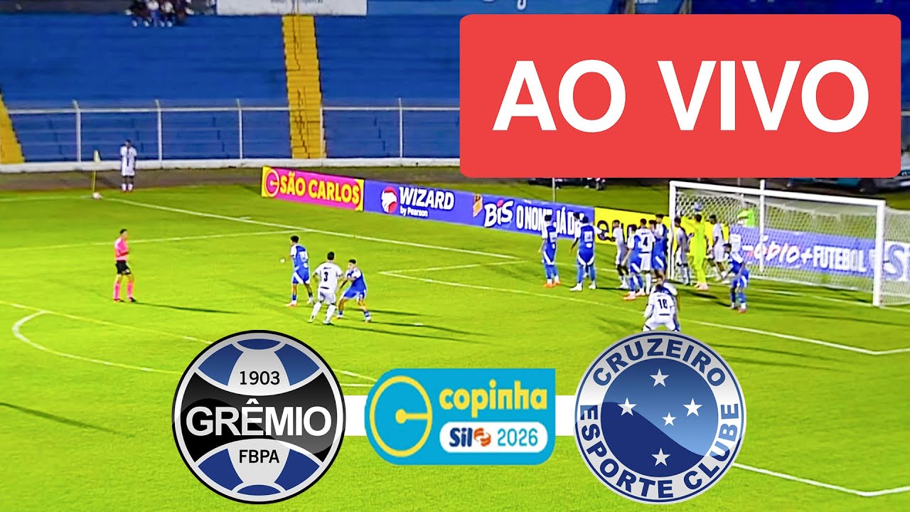 GREMIO X CRUZEIRO AO VIVO COM IMAGEM - COPA SÃO PAULO DE FUTEBOL JR 2026 - ASSISTA AGORA!