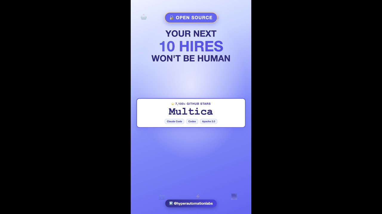 Your Next 10 Hires Won't Be Human &mdash; Multica