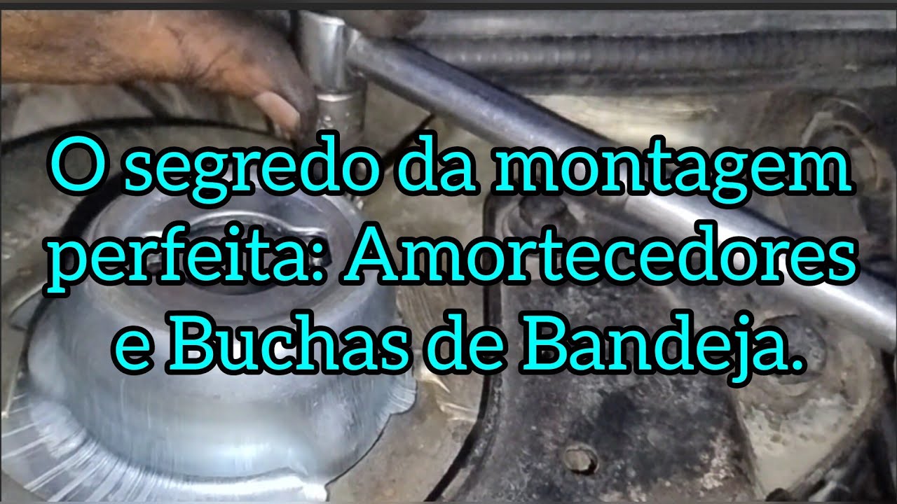 O segredo da montagem perfeita: como monta o Amortecedores e Buchas de Bandeja.