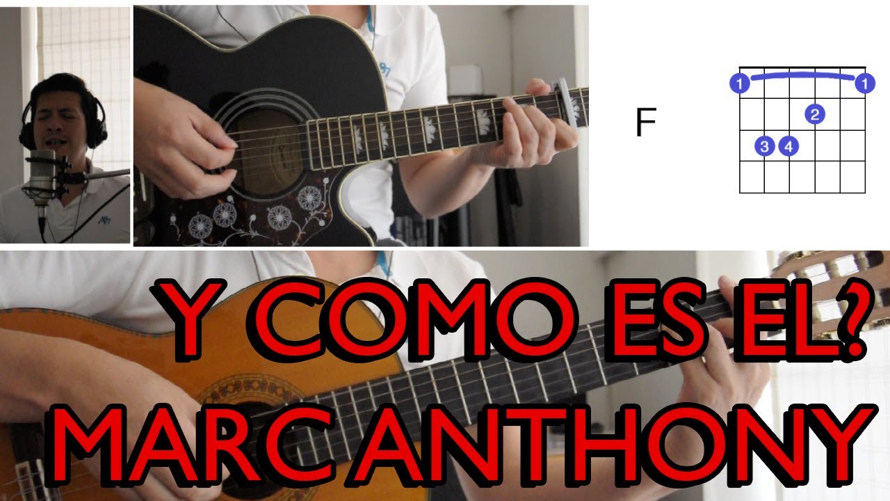 Y Como Es El Marc Anthony Tutorial Cover - Acordes [Mauro Martinez]