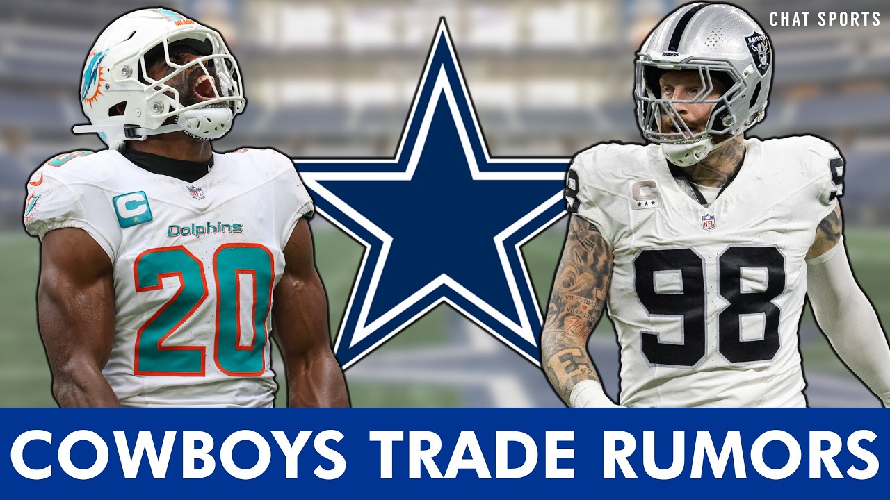 Dallas Cowboys Trade Rumors On Maxx Crosby, Jordyn Brooks, Alvin Kamara And Laiatu Latu