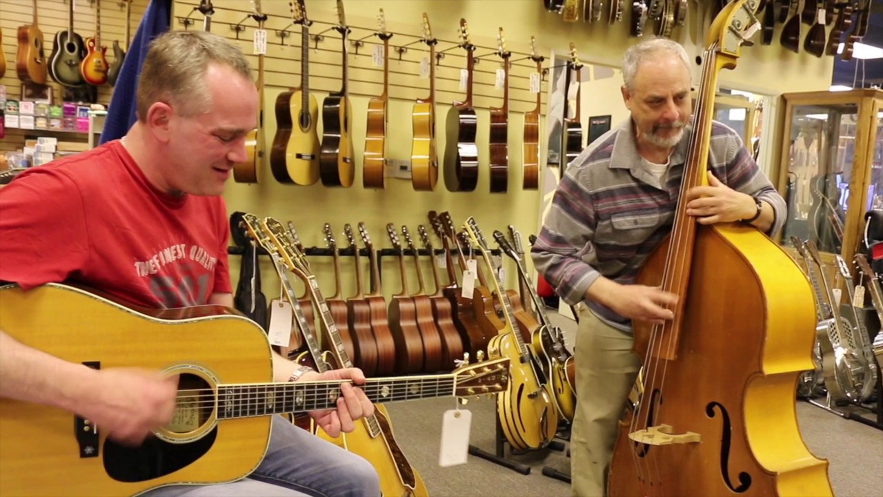 JP Weber playing a Martin Dan Fogelberg & John Kurnick on a Egelhofer Upright Bass