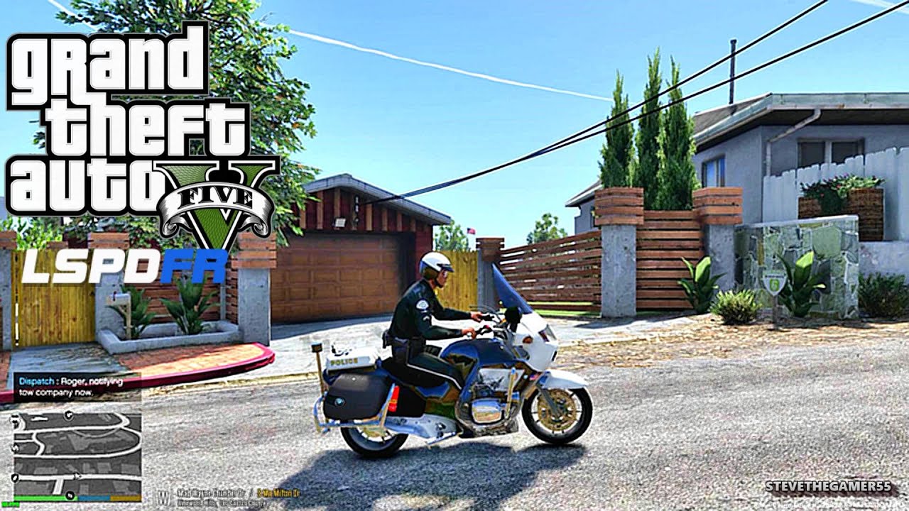 GTA 5 LSPDFR 0.3.1 - EPiSODE 60 - LET'S BE COPS - BIKE PATROL (GTA 5 PC POLICE MODS) VIP ESCORT