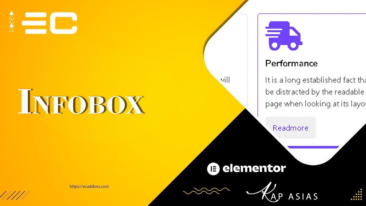 Infobox Hover Direction Elementor | EC Addons for Elementor