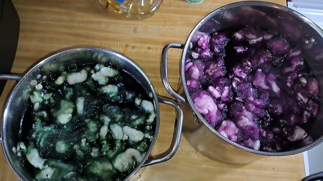 Dye Wool to Felt Pumpkins