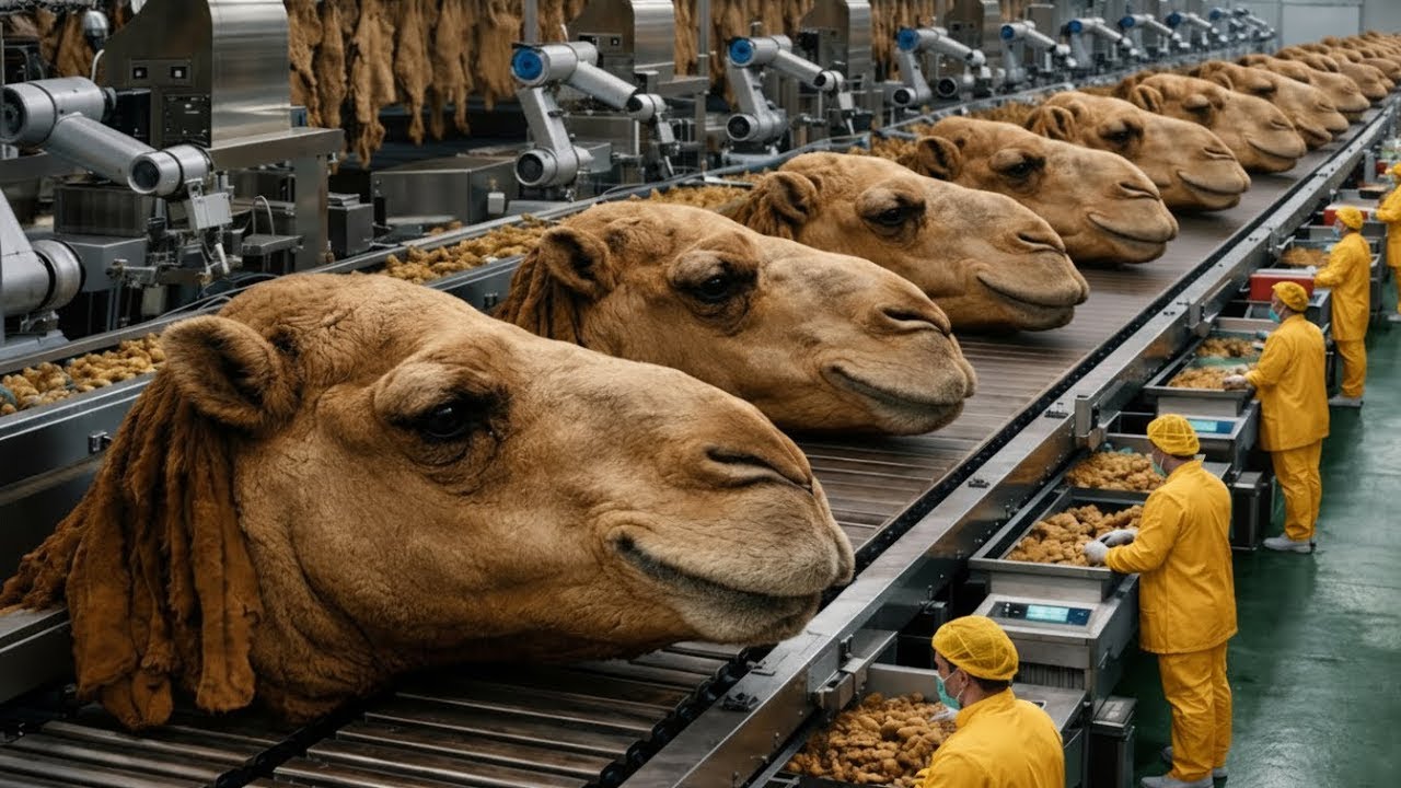 El Proceso Real Detrás de Millones de Camellos y su Cuero | Fábrica de IA