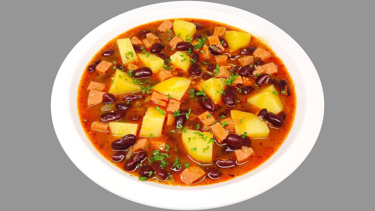 Fazolový guláš recept