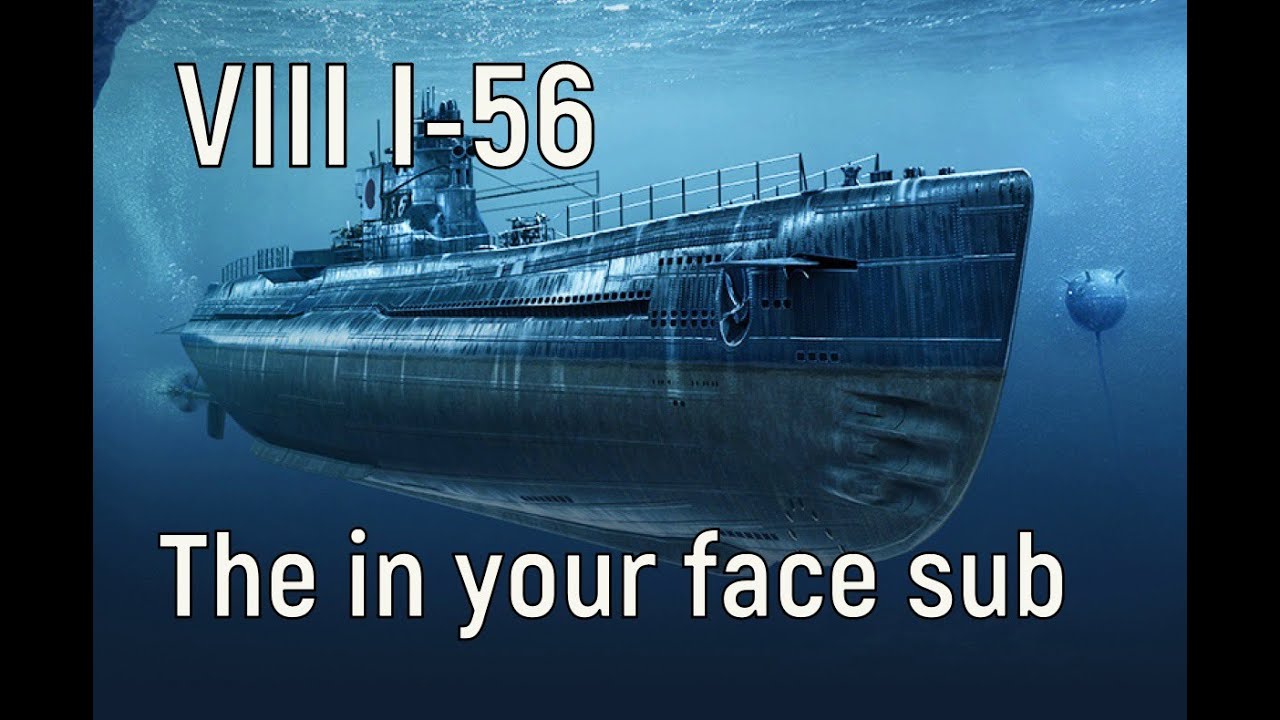 World of Warships - I-56 Replay, the in your face sub