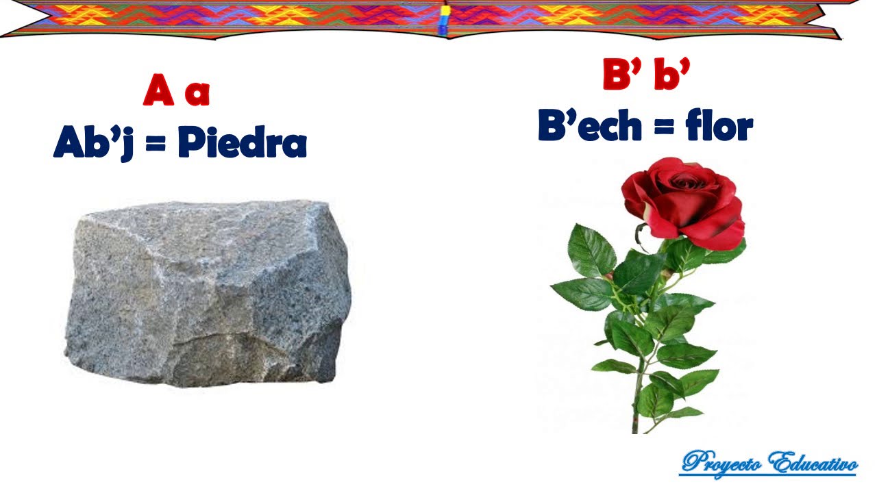 PALABRAS CON CADA UNAS DE LAS LETRAS DE L ALFABETO MAM