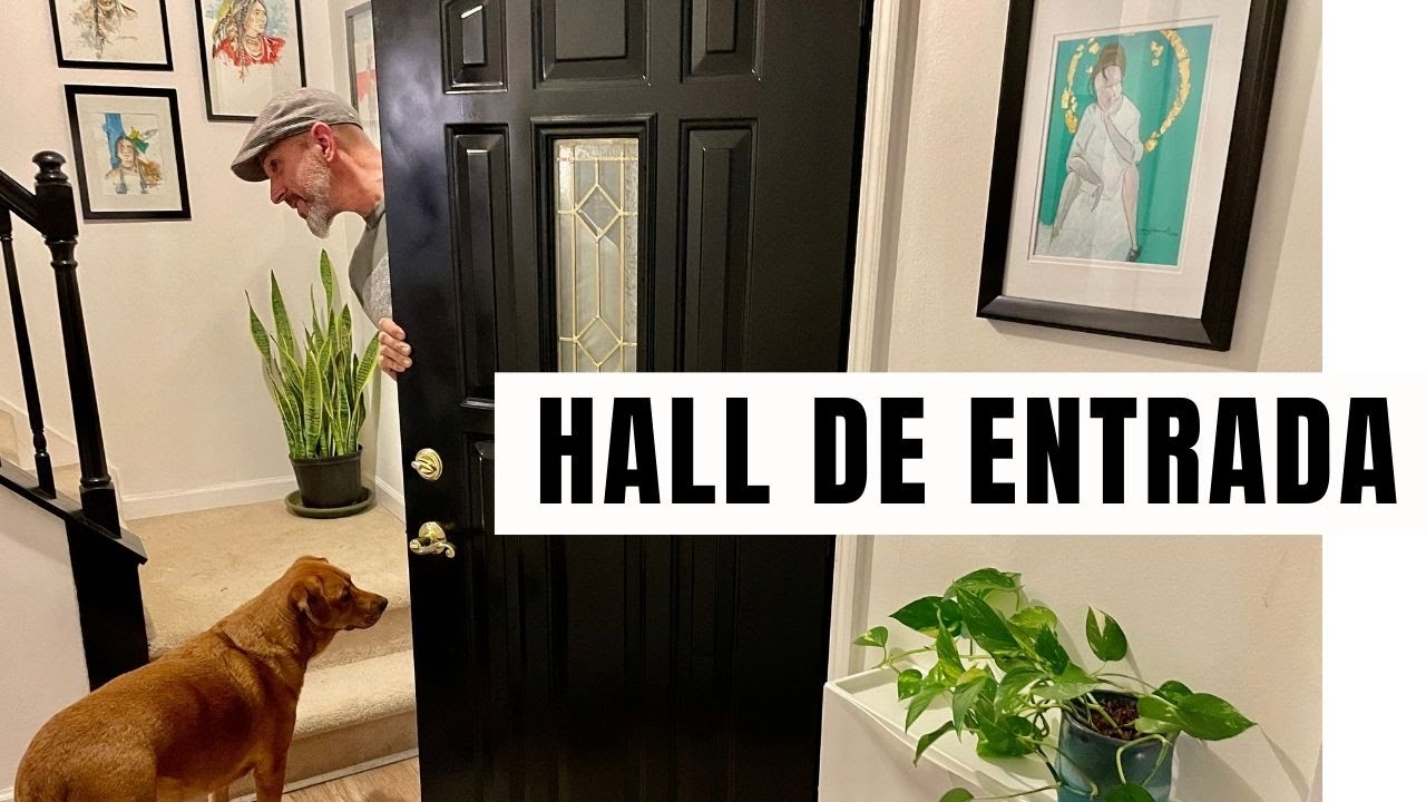 Reformamos sozinhos o Hall de Entrada de Casa! Ficou Maravilhoso!!! #halldeentrada #entradadecasa