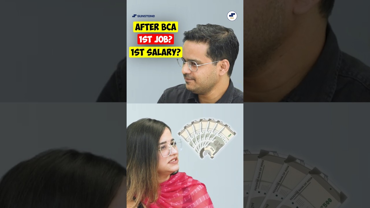 💥1st Salary After BCA🤑BCA Jobs Opportunities? BCA Student Interview! #shorts #bca #bcacourse #viral