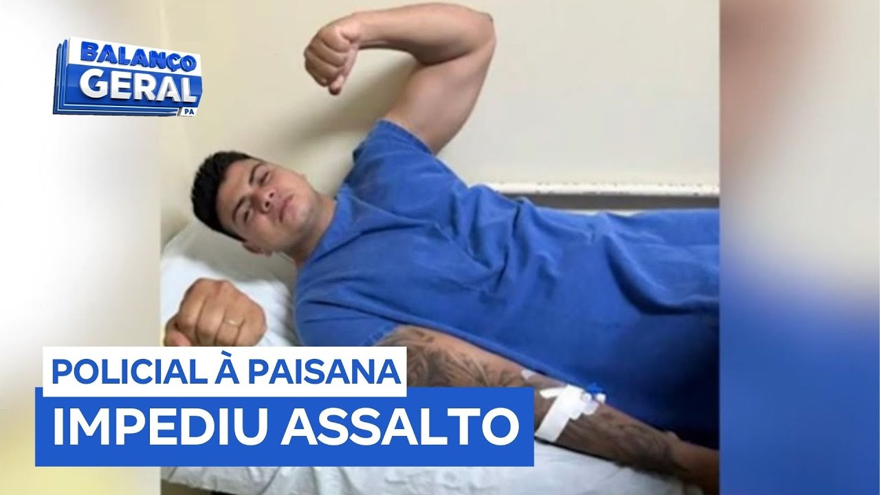 Policial de folga fica ferido ap&oacute;s impedir assalto em Breves (PA)