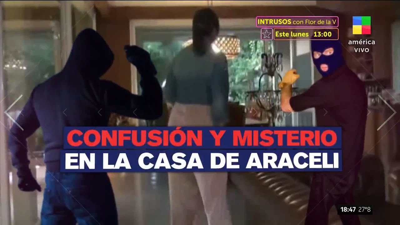 📺 Confusión y misterio en la casa de Araceli González