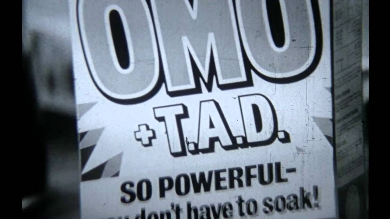 Omo TAD 60sec TV Commercial from The 1960's