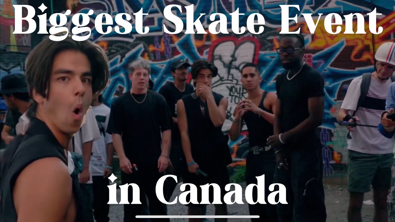 Canada’s biggest SKATE EVENT - Toronto Roll 2024- Sponsored by Insta360
