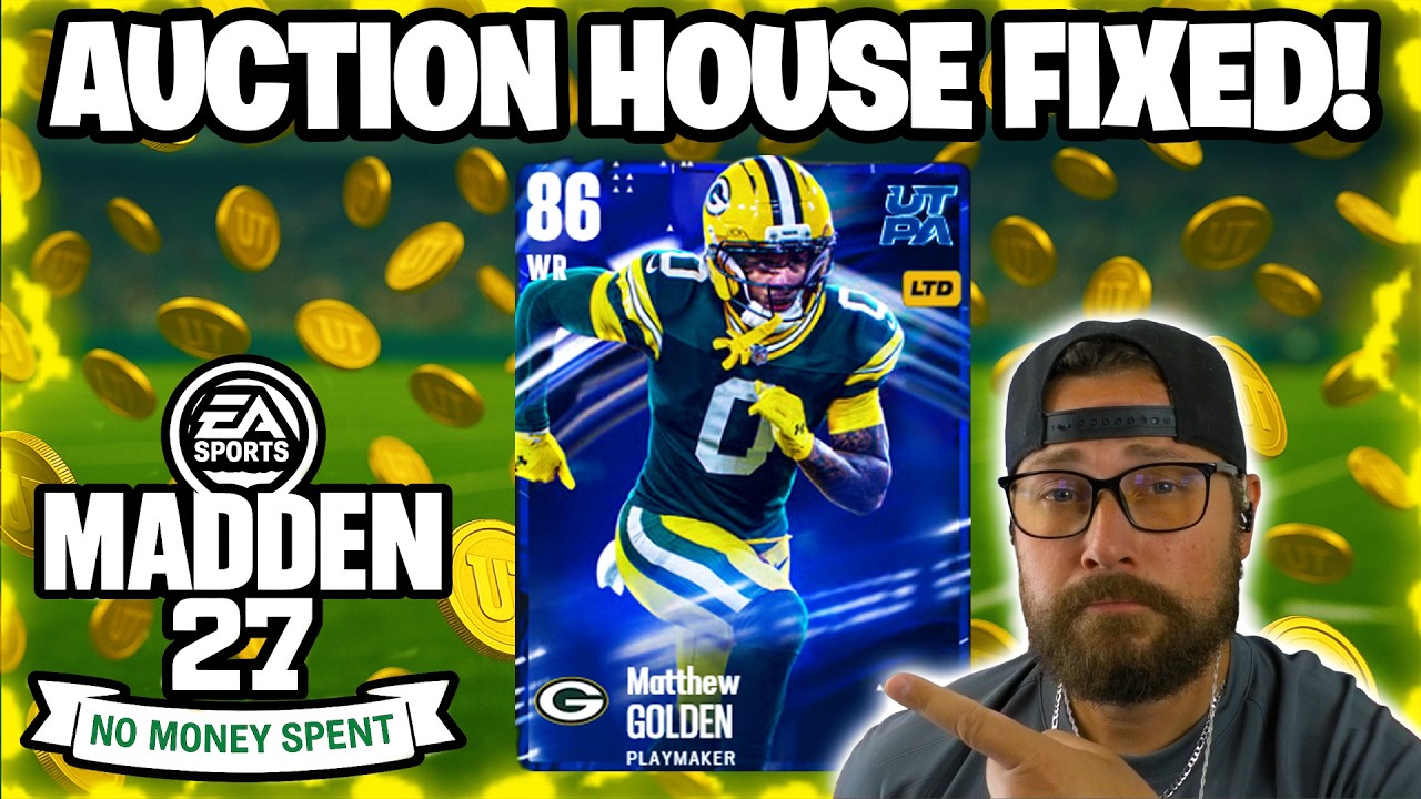 EA ИСПРАВИЛИ аукцион&hellip; ТЕПЕРЬ зарабатывай МОРЕ монет БЕЗ ДОНАТА! | Madden 27 Ultimate Team