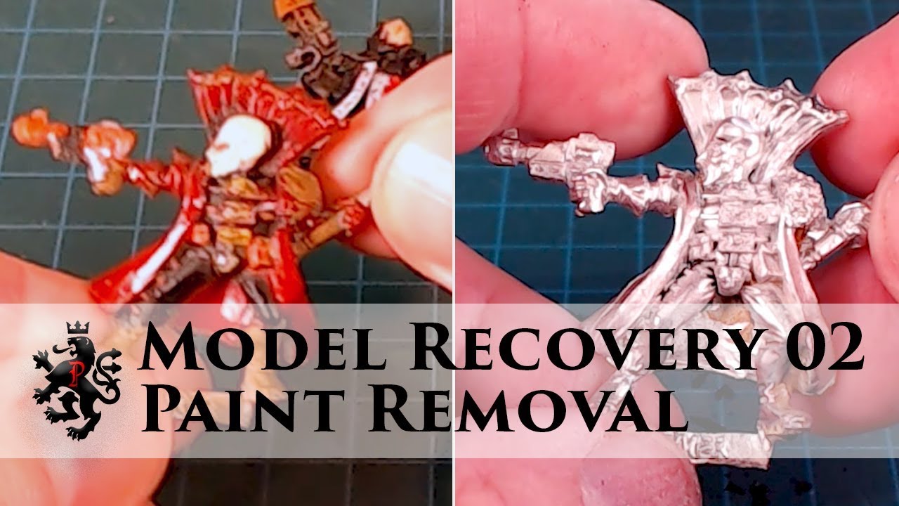 Model Recovery 02 - How to Strip Paint From Old Models - Paint Stripping