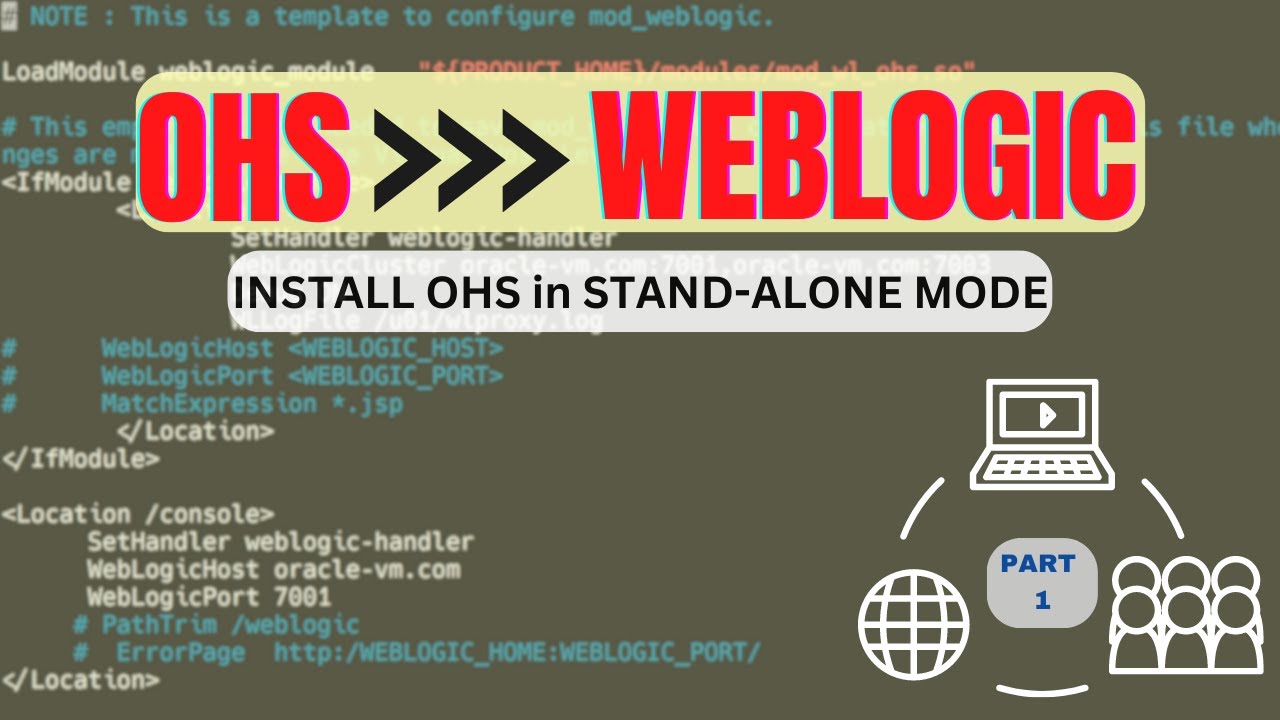 Integrate OHS and Weblogic 12c Part 1 | Install OHS in Standalone Mode #oracle #http #server