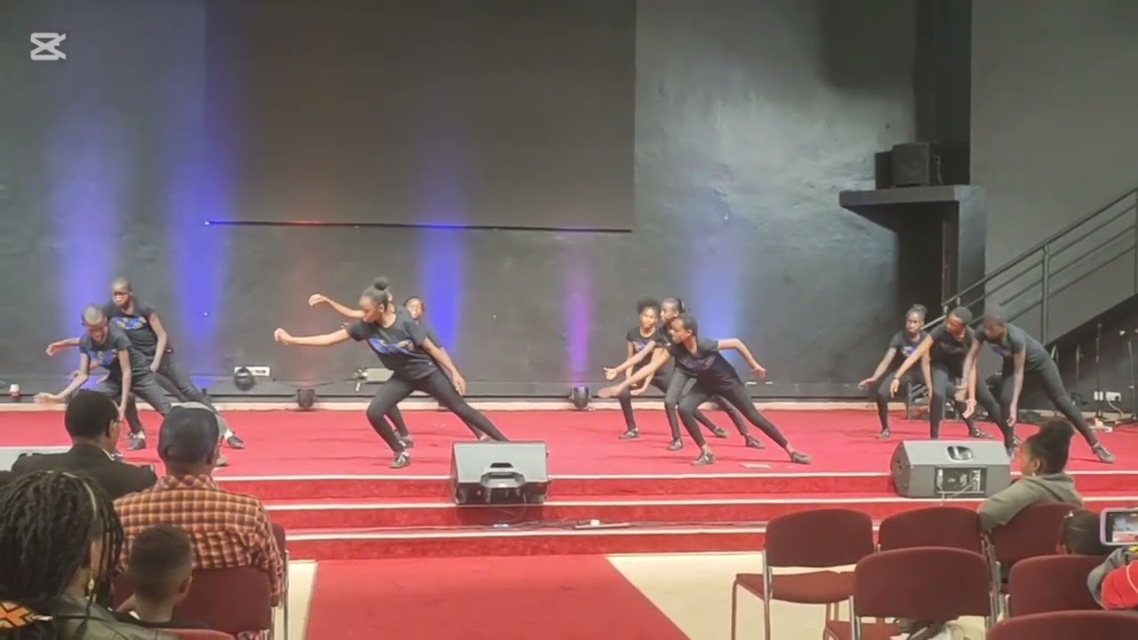 Ushirika school Swahiba club modern dance at st Andrew's PCEA church nairobi