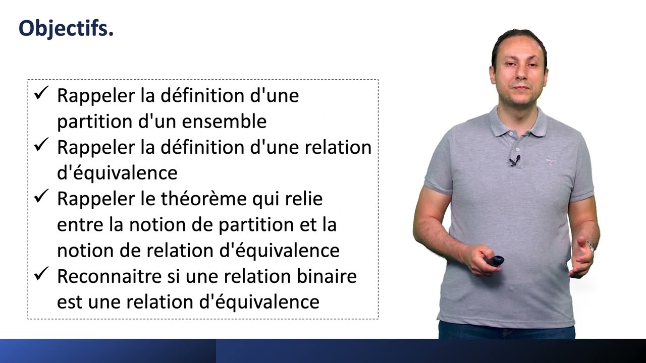 Partition et Relation d'équivalence