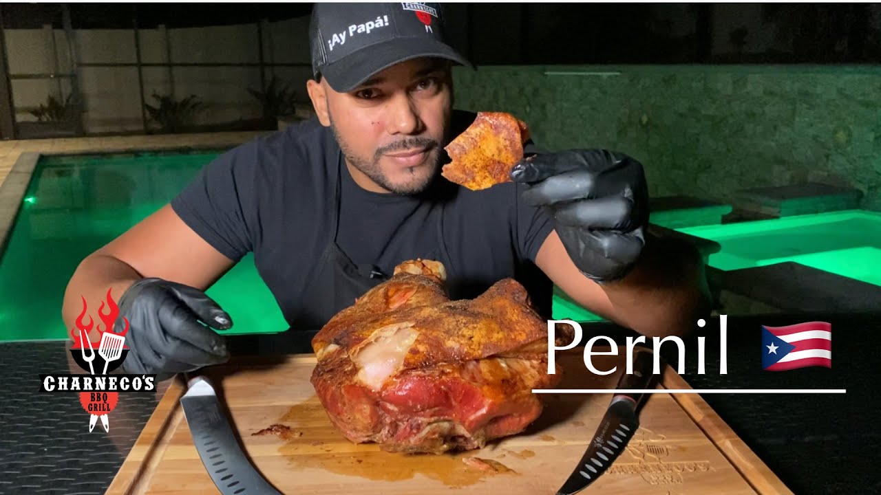 Pernil a la parrilla con cuerito bien crujiente Ep#124