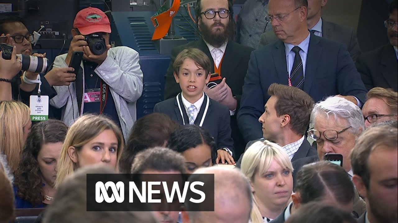 Huckabee Sanders emotional with child gun safety question