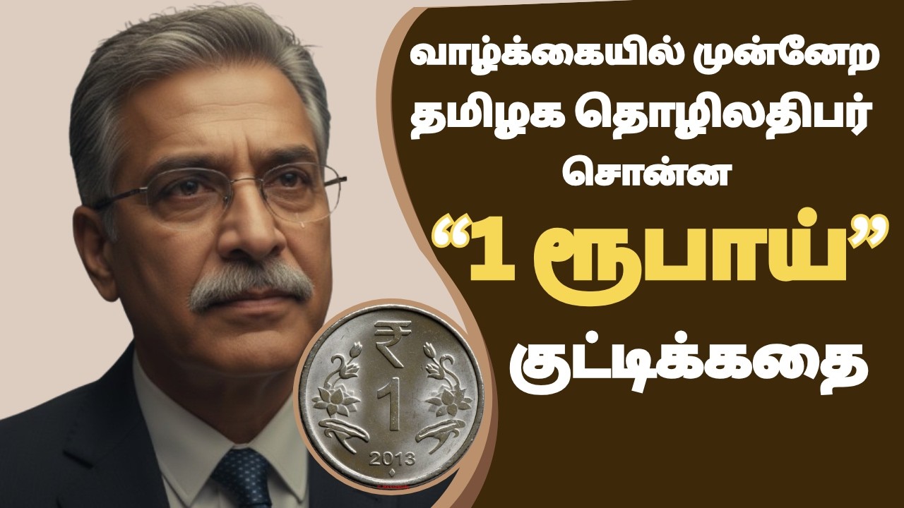 வாழ்க்கையில் முன்னேற தமிழக தொழிலதிபர் சொன்ன 