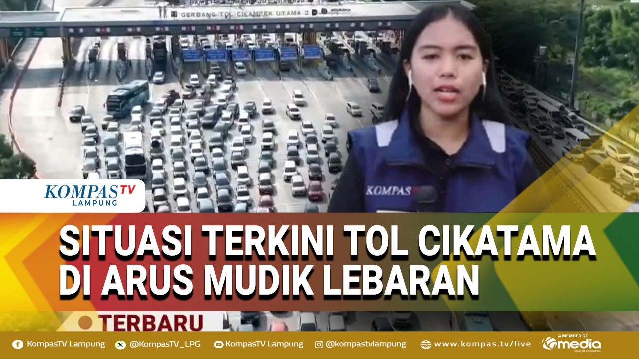 Pantauan Tol Cikatama di Masa Arus Mudik Lebaran, Selasa 17/03/26