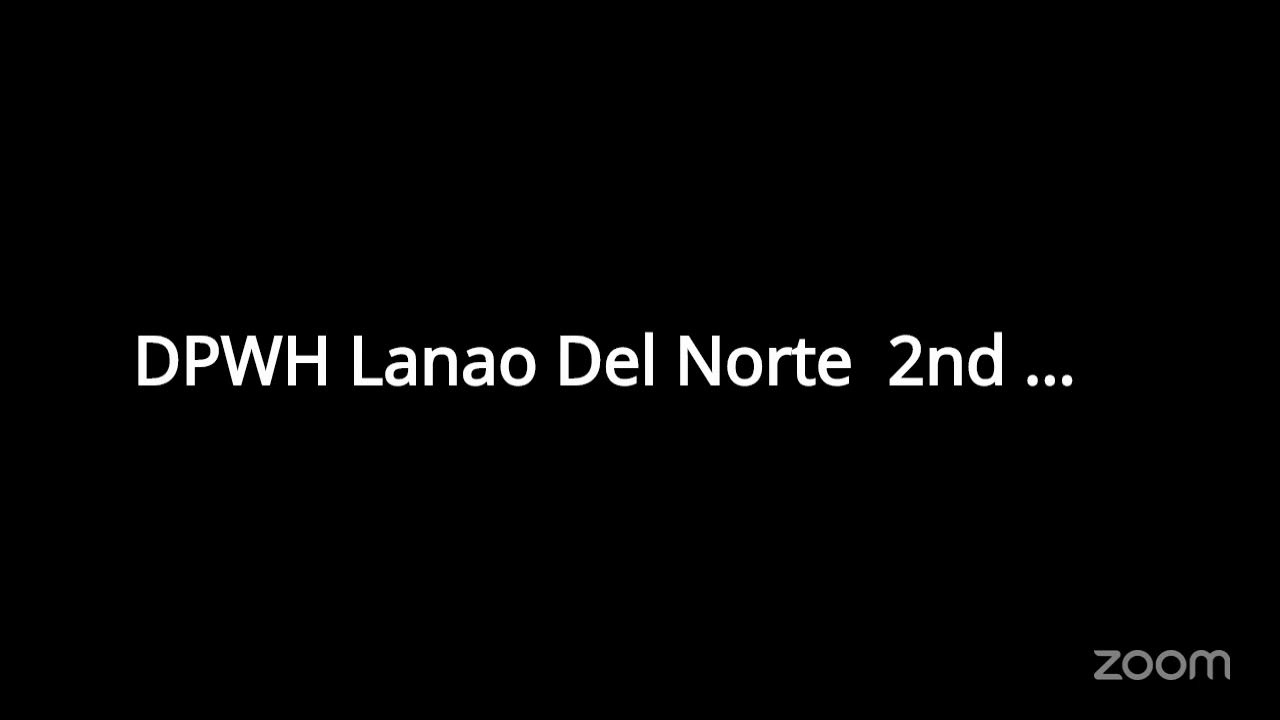 Procurement Livestream for DPWH Lanao Del Norte 2nd DEO on February 9, 2026
