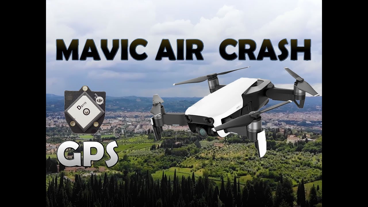 Crash del Drone Dji Mavic Air  e sostituzione Modulo GPS