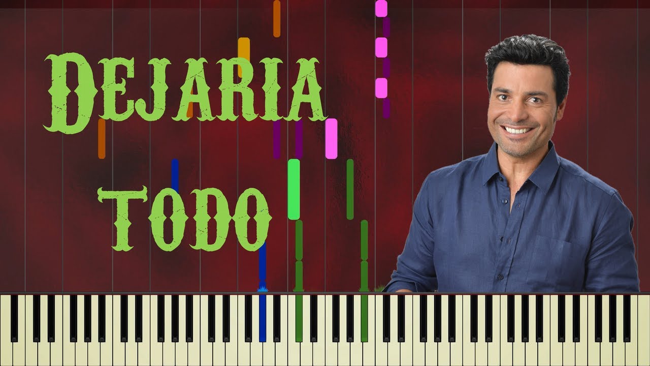Chayanne - Dejaría Todo [Piano Tutorial]