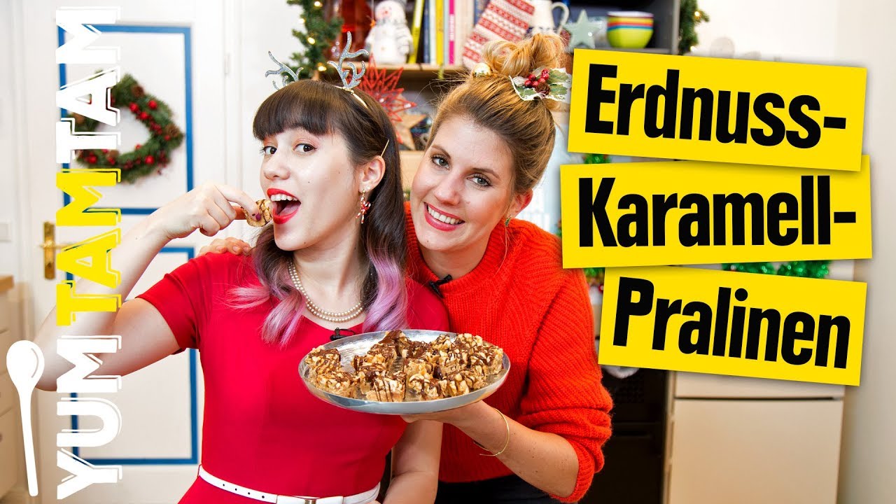 Erdnuss-Karamell-Pralinen // Geschenke aus der Küche // #yumtamtam