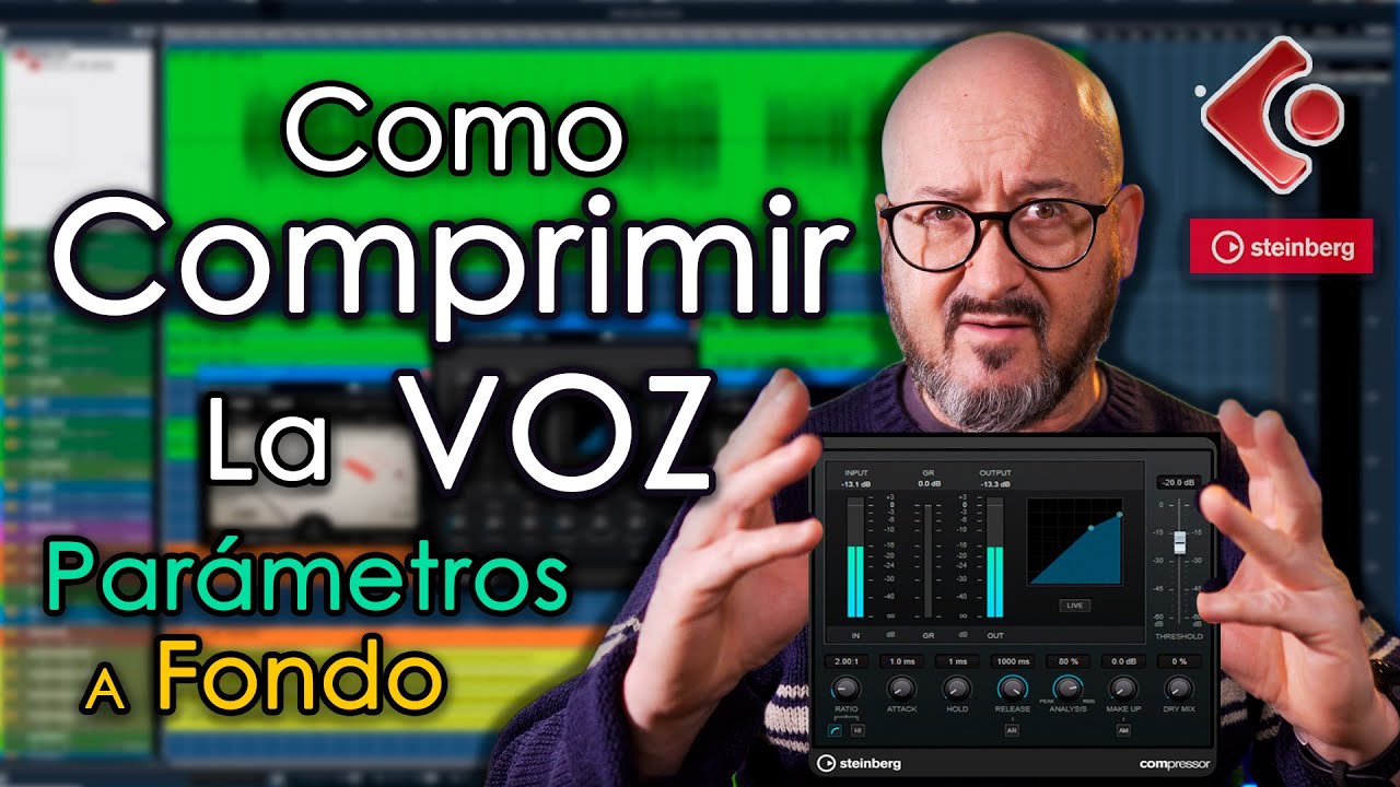 Como COMPRIMIR la VOZ en la MEZCLA Uso de COMPRESORES en Voces