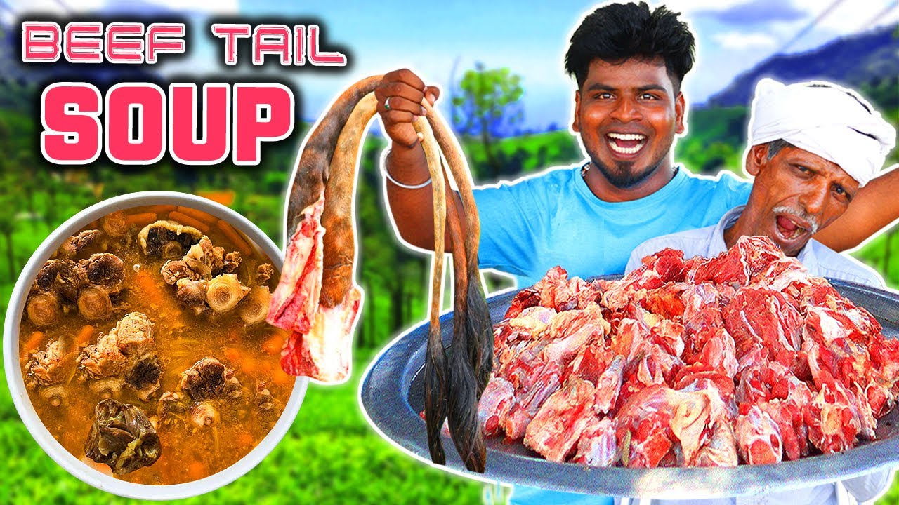 Beef Tail Soup | Mattu vaal Soup  | Healthy  Soup Recipe | Village Kitchen Factory