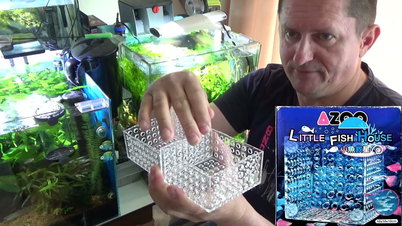 97 AZOO Little Fish House Mały inkubator dla ryb  Akwarium 46L