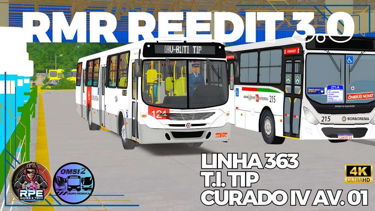 [ #GAMEPLAY ] TORINO 2007 CLÁSSICO NA LINHA 363 CURADO IV AV 01 TI TIP MAPA RMR REEDIT 3.0