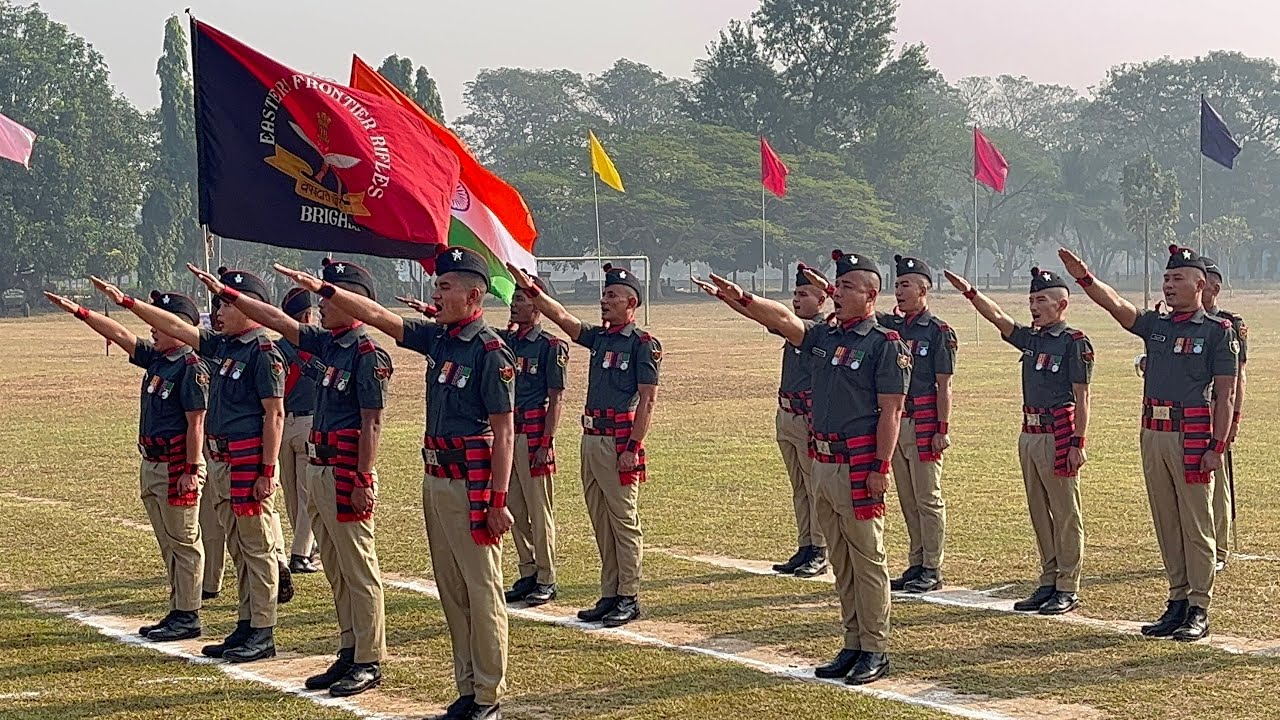 E.F.R BRIGADE PASSING OUT PARADE