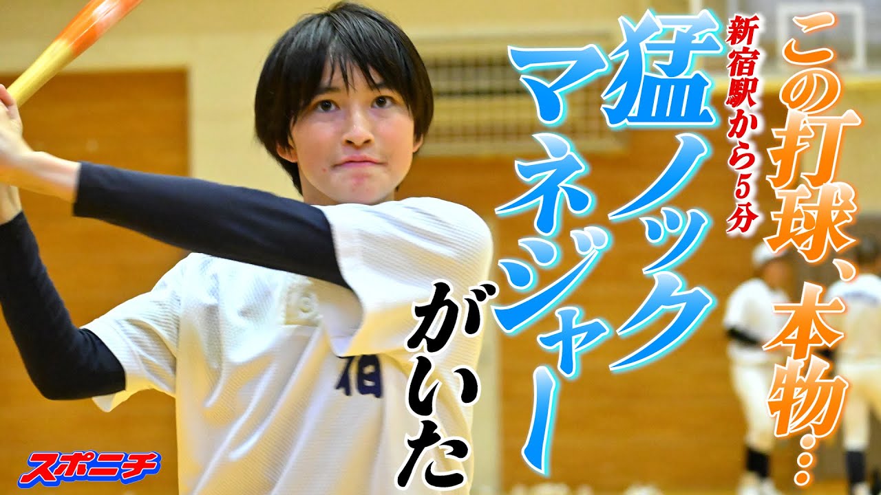 いつか終わりが来る。「その時まで全力で」　超都会の野球部マネジャーが「変幻自在」の猛ノック　マネジャー流第10回　新宿（東東京）