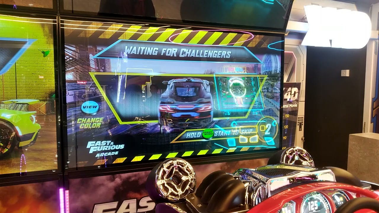 Fast & Furious Arcade (2022) @ Playtopia Arcade Bandung Indah Plaza