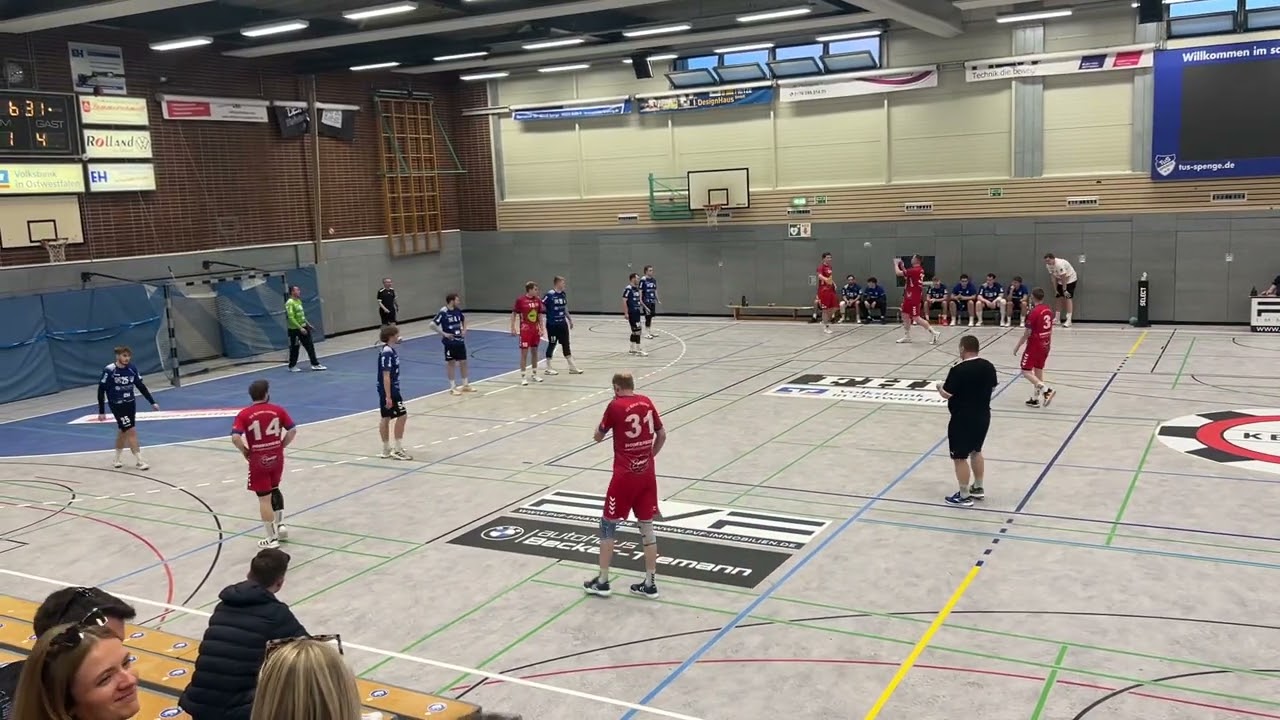 TuS Spenge 3 vs. SG B&uuml;nde D&uuml;nne 2 1. HZ