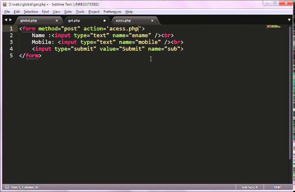 $_REQUEST in PHP