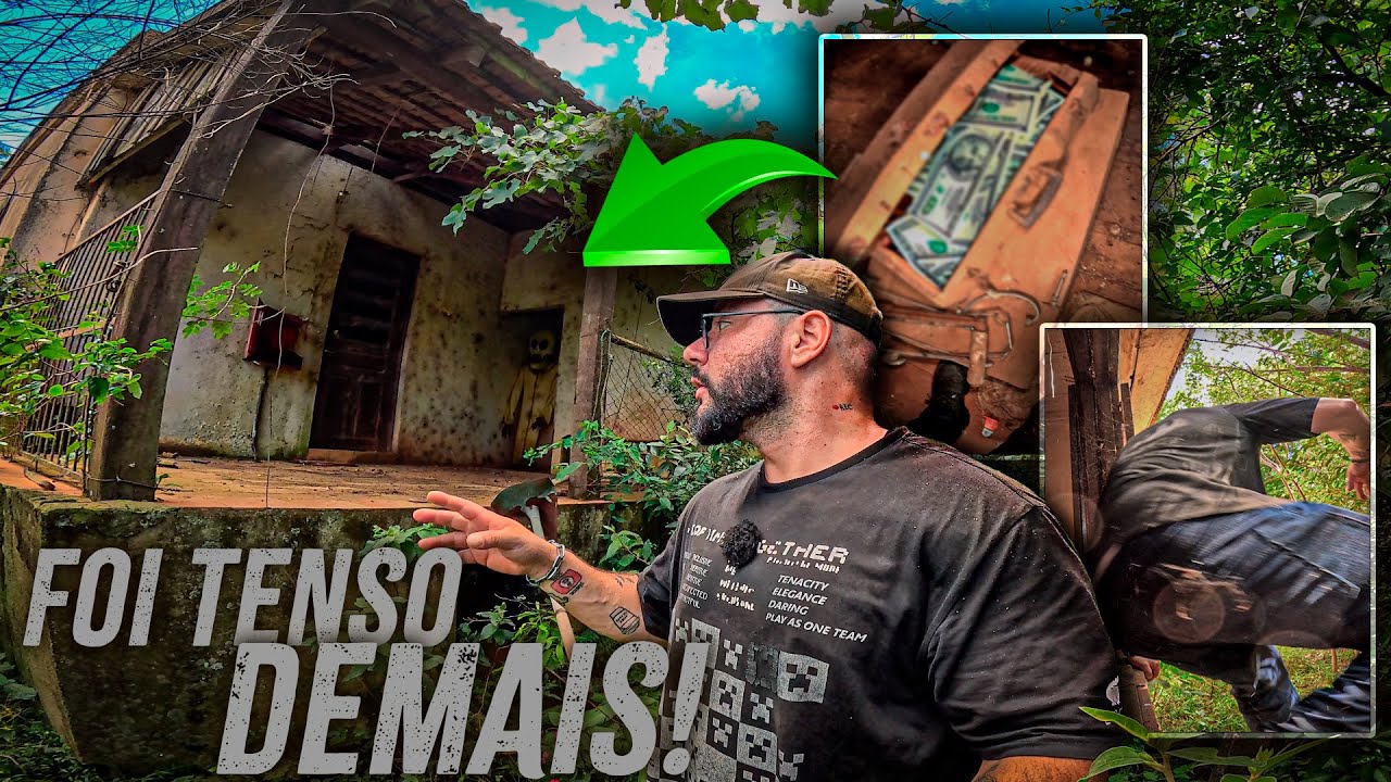 ENTREI NO CASARÃO ESCONDIDO NA FLORESTA E ALGO ESTAVA ALI ME OBSERVANDO A TODO TEMPO *Tenso*