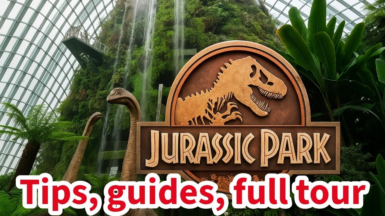 Gardens by the Bay Cloud Forest Jurassic Park Tour | Singapore Travel Guide