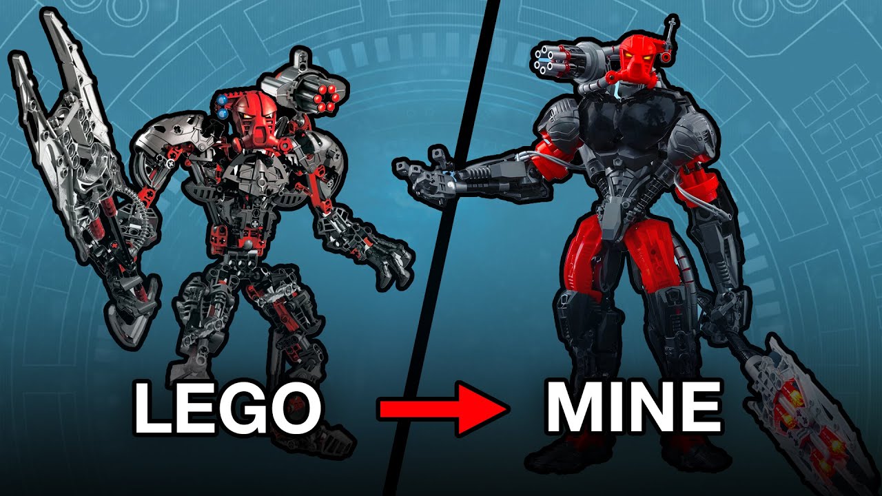 I Fixed my Favorite BIONICLE - Maxilos Revamp