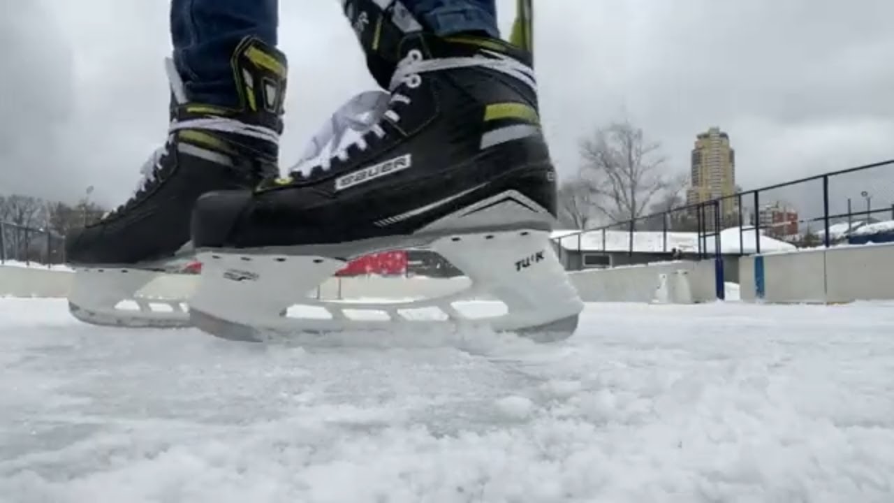 Обзор на коньки Bauer Supreme S35 / Отзыв примерка мнение