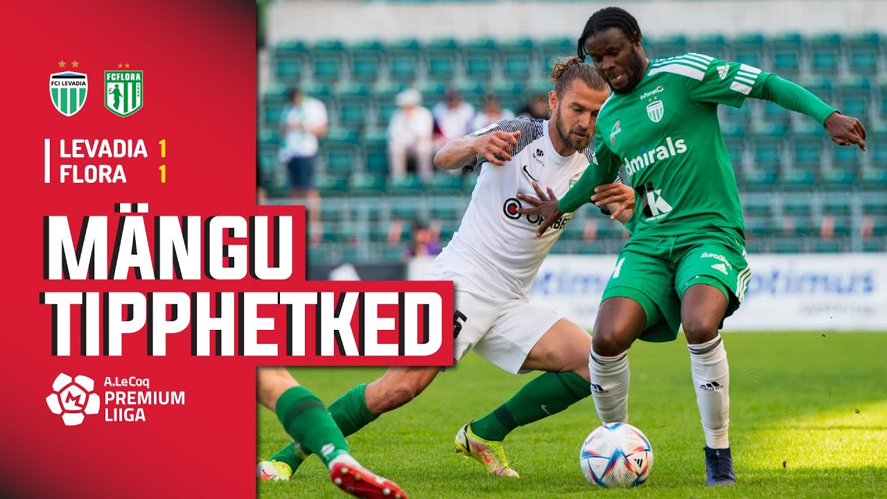 Tallinna FCI Levadia - Tallinna FC Flora l 1:1 l Premium liiga 16. voor l 2022