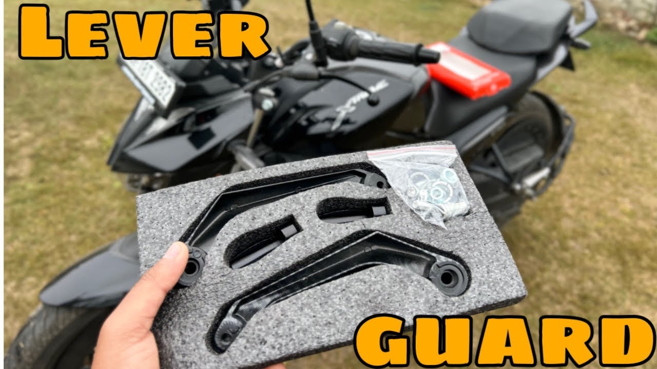 Lever Guard for Xtreme 125R🔥 |lever protector|easy installation| #heroxtreme #modification #modified